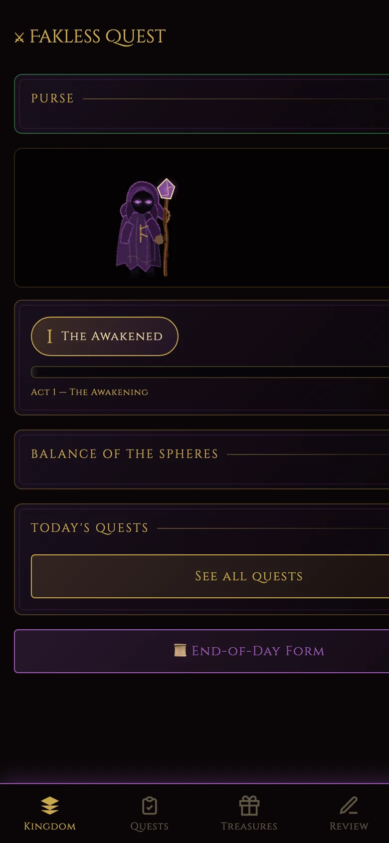 Preview: Fakless Quest